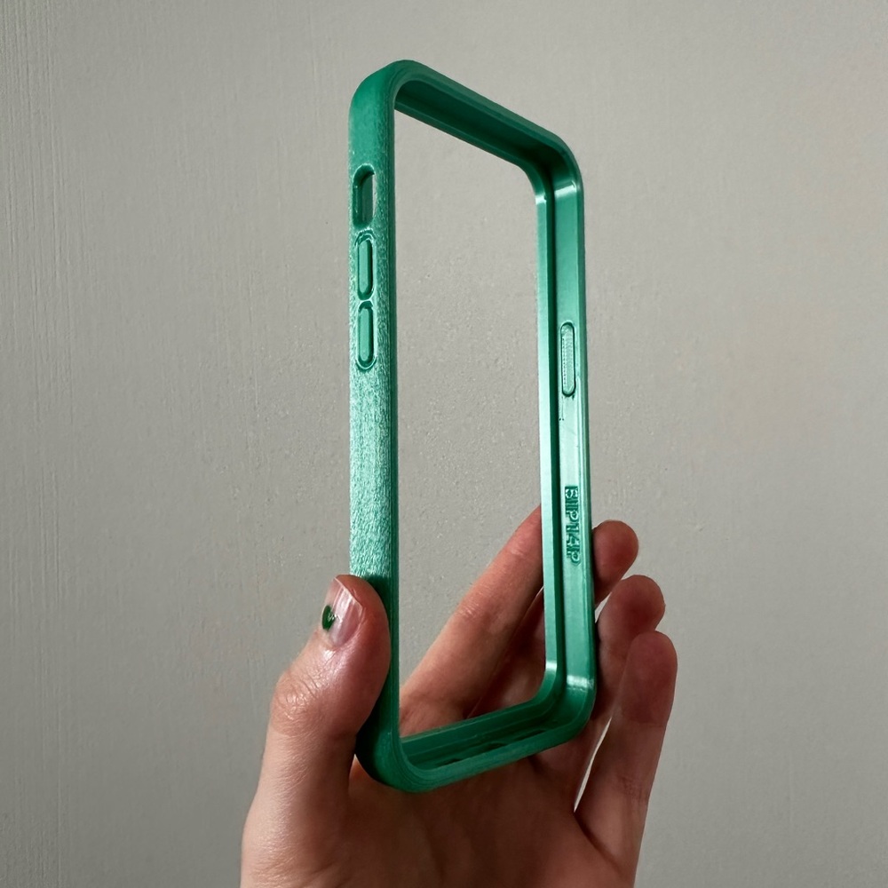 Green iPhone 14 Pro Bumper Case